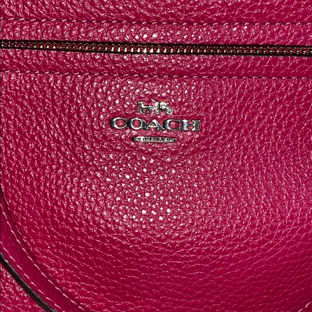 Coach pebble leather satchel - Picture 3 of 16
